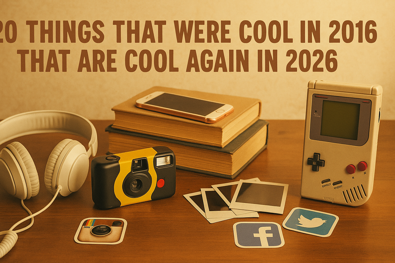 20 Things That Were Cool in 2016 That Are Cool Again in 2026 | The ...